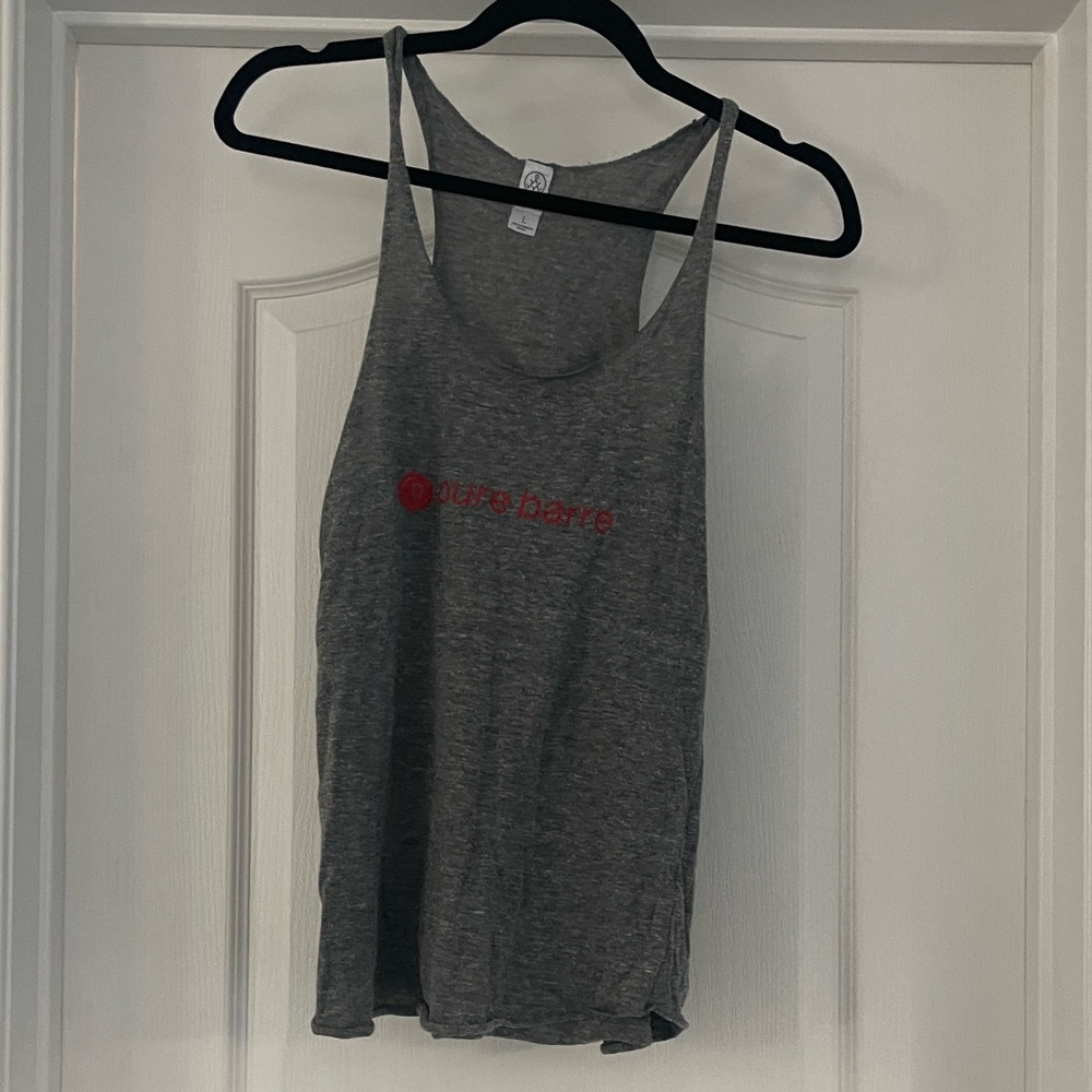 Pure Barre Grey Tank Top